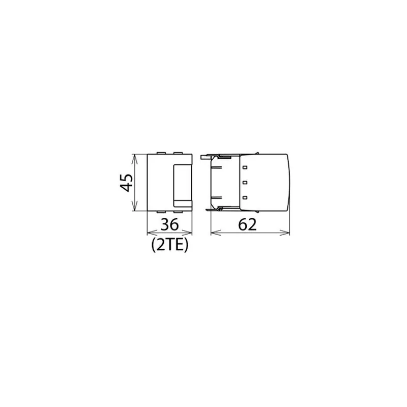 Dehn & Söhne Funkenstrecken-Schutzmodul 971003 DSE MOD 242 DEHNsecure M