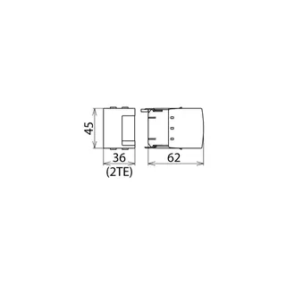 Dehn & Söhne Funkenstrecken-Schutzmodul 951001 für DEHNventil M DV MOD 255