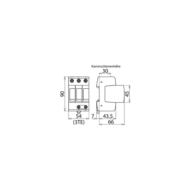 Dehn & Söhne Überspannungsableiter 952303 DEHNguard M DG M TNC 440