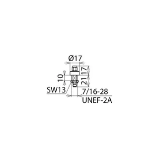 Dehn & Söhne Überspannungsableiter-Steckadapter 929039 DEHNgate DGA G SMA