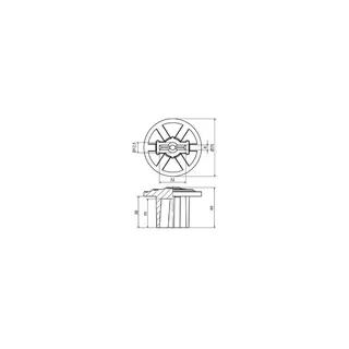 Dehn & Söhne Schutzkappe 478099 PVC f. Anschluss