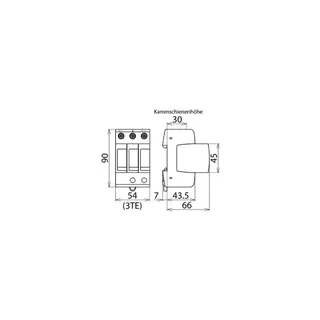 Dehn & Söhne Überspannungsableiter 952510 DEHNguard DGM YPV SCI1000