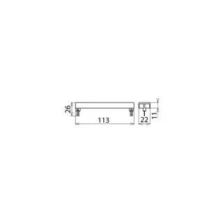 Dehn & Söhne Erdungsrahmen 907498 EF 10DRL für Überspannungsabl.