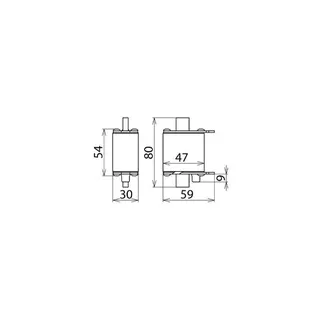 Dehn & Söhne Überspannungsableiter 900262 DEHN SPD VA NH00 280