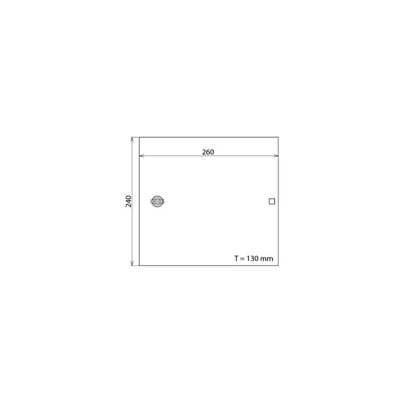 Dehn & Söhne Potentialausgleich Gehäuse 906100 für 3 LSA 10/2 DPG LSA 30 P