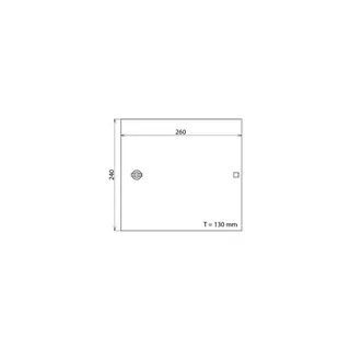 Dehn & Söhne Potentialausgleich Gehäuse 906100 für 3 LSA 10/2 DPG LSA 30 P