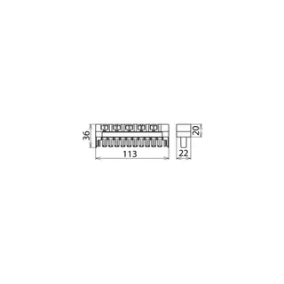 Dehn & Söhne Blitzstromableiter LSA 907400 DEHNrapid DRL 10 B 180 für 10DA