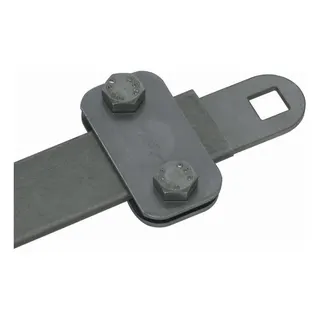 Dehn & Söhne Klemmstück NIRO für FI-30x4mm