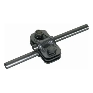 Dehn & Söhne Uni-Trennklemme NIRO 200kA Platte für 2xRd 10mm