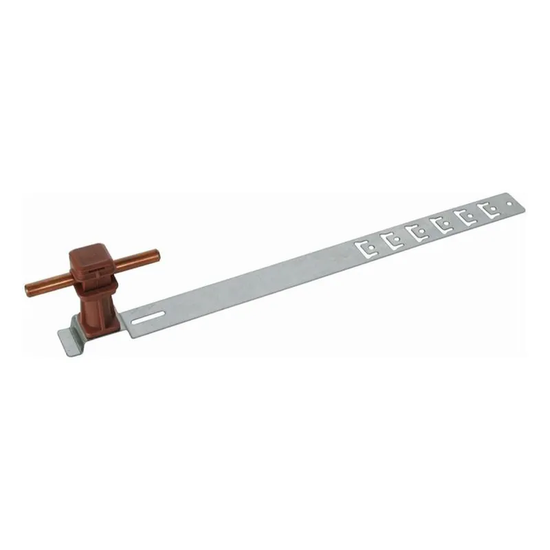 Dehn & Söhne Dachleitungshalter UNIsnap NIRO/K-braun Strebe L 335mm