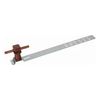 Dehn & Söhne Dachleitungshalter UNIsnap NIRO/K-braun Strebe L 335mm