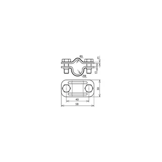 Dehn & Söhne Uni-Trennklemme 459010 St/tZn 16/8-10mm