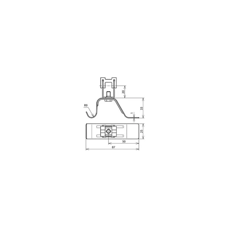 Dehn & Söhne Dachleitungshalter 206369 NIRO DEHNgrip