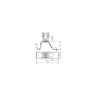 Dehn & Söhne Dachleitungshalter 206369 NIRO DEHNgrip