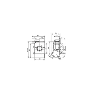 Dehn & Söhne Dachrinnenklemme 339059 NIRO