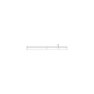 Dehn & Söhne Anschlussfahne 860130 NIRO (V4A) L: 3000mm Rd 10mm