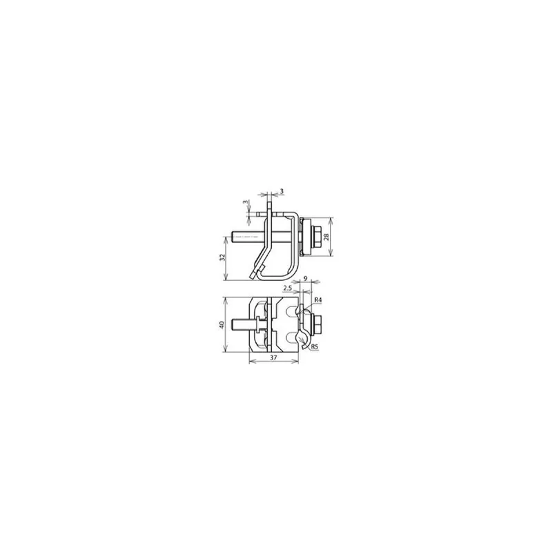 Dehn & Söhne Dachrinnenklemme 339101