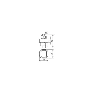Dehn & Söhne KS-Verbinder 301010 St/tZn-ZG f. R