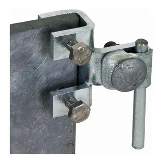 Dehn & Söhne Anschlussklemme 372110 St/tZn senkrecht mit Klemmbock