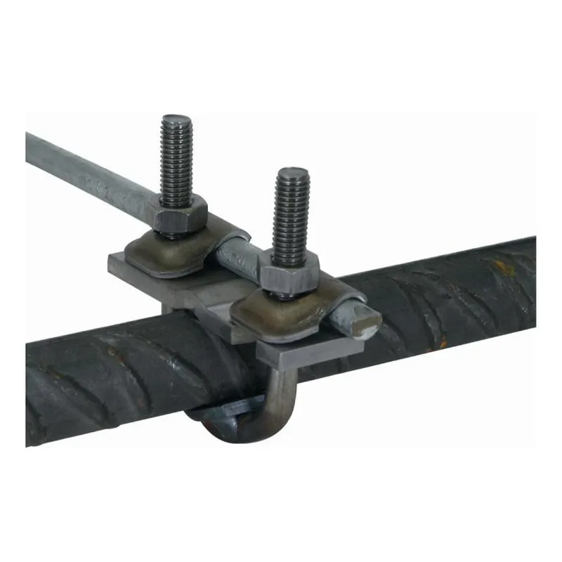 Dehn & Söhne Armierungsklemme 308046 f. Rd 10mm/Fl 30-40mm m. 2 Klemmb