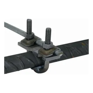 Dehn & Söhne Armierungsklemme 308046 f. Rd 10mm/Fl 30-40mm m. 2 Klemmb