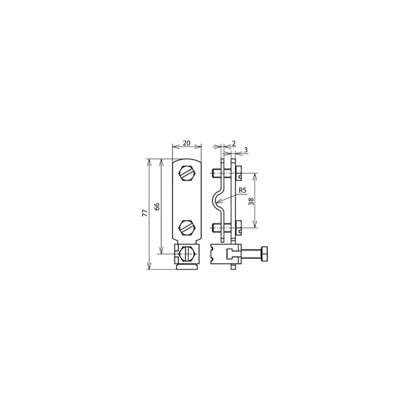 Dehn & Söhne Anschlussklemme 563169 für Ring-PA Niro