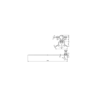 Dehn & Söhne Leitungshalter 275320 ZG-NIRO D20mm