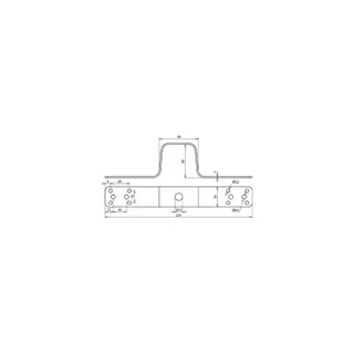 Dehn & Söhne Überbrückungslasche 377026 Al 220mm