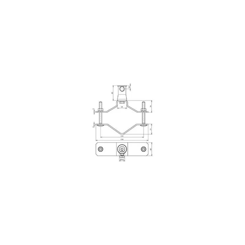Dehn & Söhne Rohrschelle 106353 70-90mm