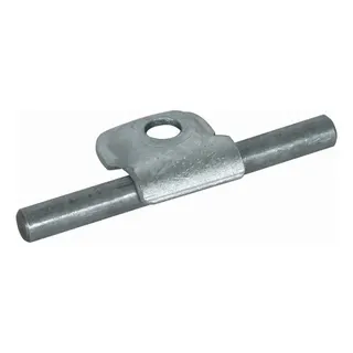 Dehn & Söhne Klemmbock 390110 Rd 6-10mm St/tZn