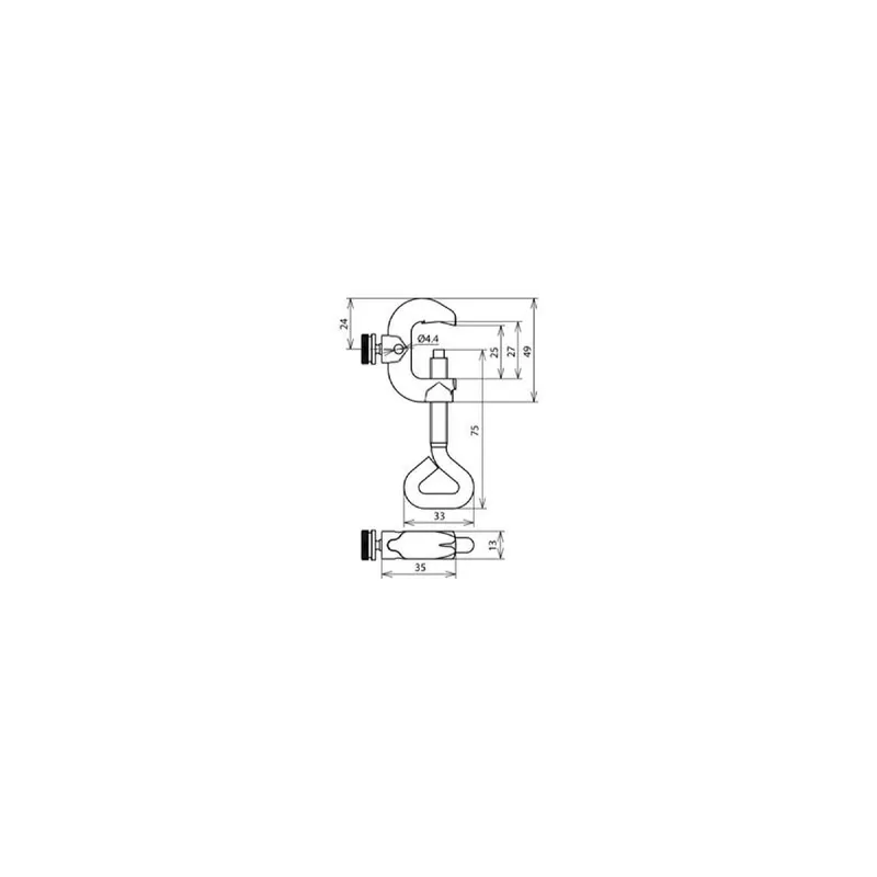 Dehn & Söhne Prüfklemme 588000 TG-tZn