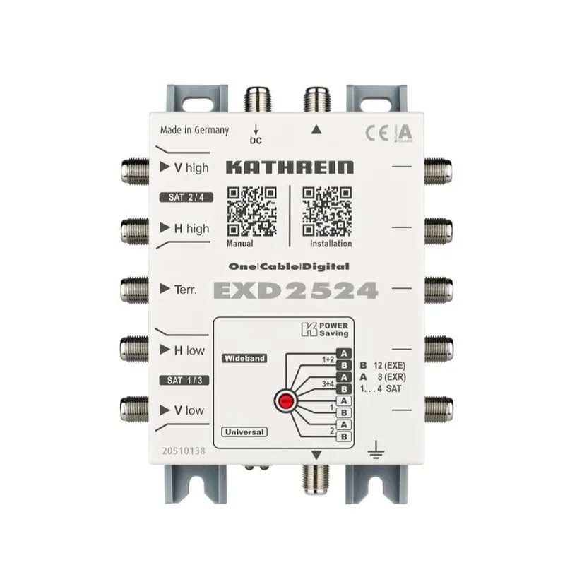 Kathrein Einkabel Multischalter EXD 2524 5-862 und 300-2350 MHz