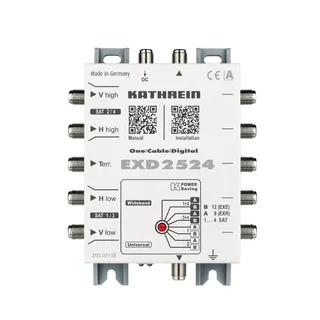 Kathrein Einkabel Multischalter EXD 2524 5-862 und 300-2350 MHz