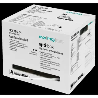 Axing Koaxialkabel SKB 395-04 250m opti-box 100dB SKB39504