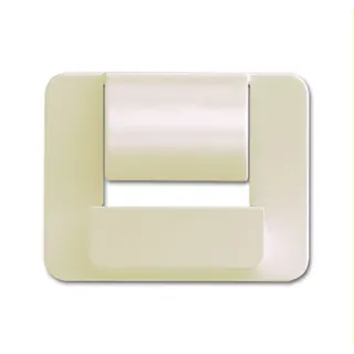 Busch-Jaeger Zentralscheibe 6477-22G für powerDock elfenbein/weiß