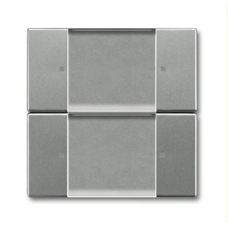 Busch-Jaeger Bedienelement 6736-803 2fach graumetallisch
