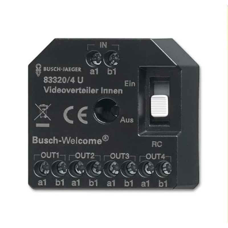 Busch-Jaeger Videoverteiler 83320/4 U aktiv Innen