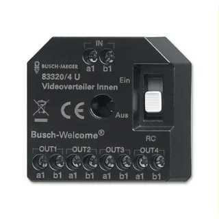 Busch-Jaeger Videoverteiler 83320/4 U aktiv Innen
