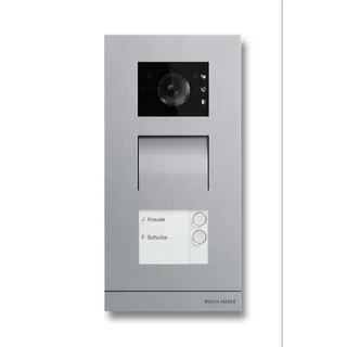 Busch-Jaeger Video-Türstation A21381P2-S-03 Video 2-fach