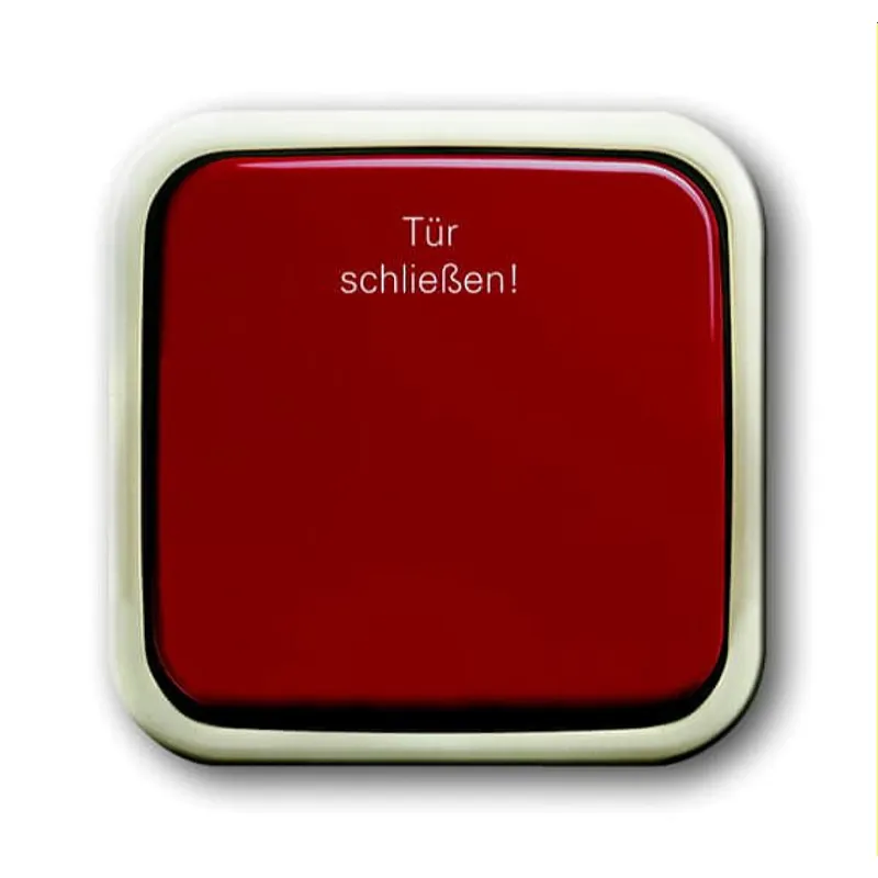 Busch-Jaeger Taster 2621 AP-107-101 weiß RAL 1013