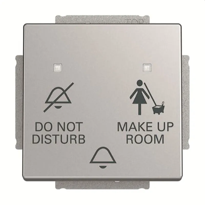 Busch-Jaeger Klingeltaster 2029 UC-83 DND/MUR aluminiumsilber