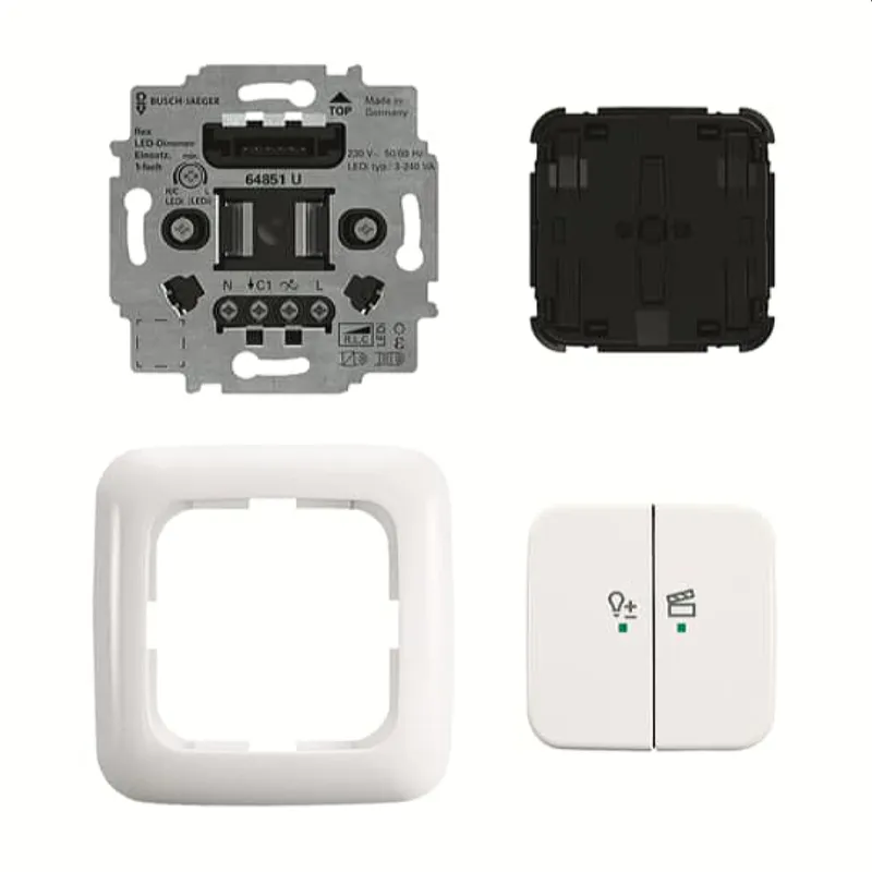 Busch-Jaeger LED-Dimmer, Lichtsteuerung 62851 UJ-214-WL flex WL alpinweiß