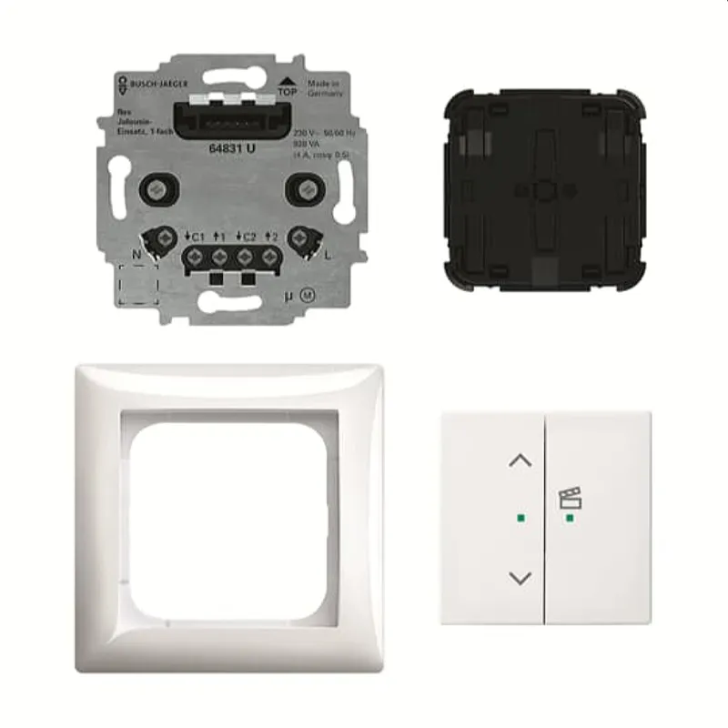 Busch-Jaeger Rolladen-/Jalousiemodul 62731/UJ-914-WL Jalousie flex Set WL ws