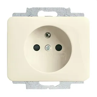 Busch-Jaeger Steckdoseneinsatz 20 MUC-22G-500 alpha nea elfenbein/weiß