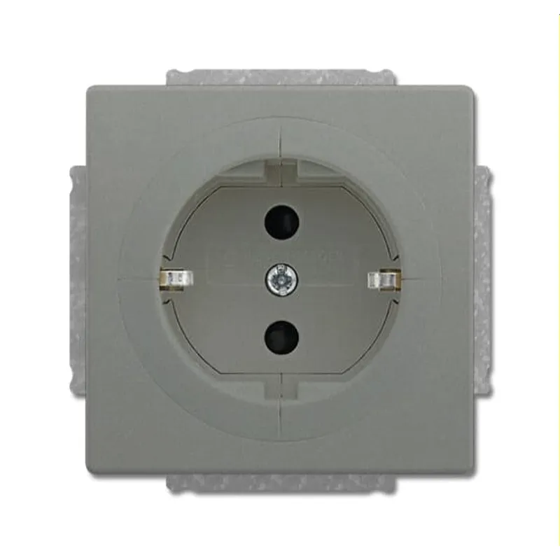Busch-Jaeger Steckdose 20 EUAB-803 graumetallisch