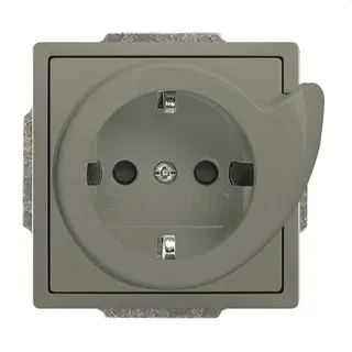 Busch-Jaeger Steckdose 20 EUCBDR-803 graumetallisch