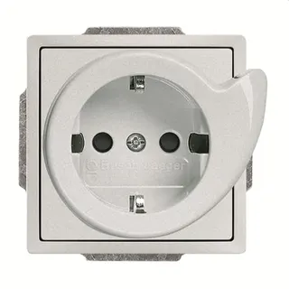 Busch-Jaeger Steckdose 20 EUCBDR-83 aluminiumsilber