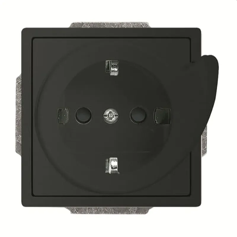 Busch-Jaeger Steckdose 20 EUCBDR-885 schwarz matt