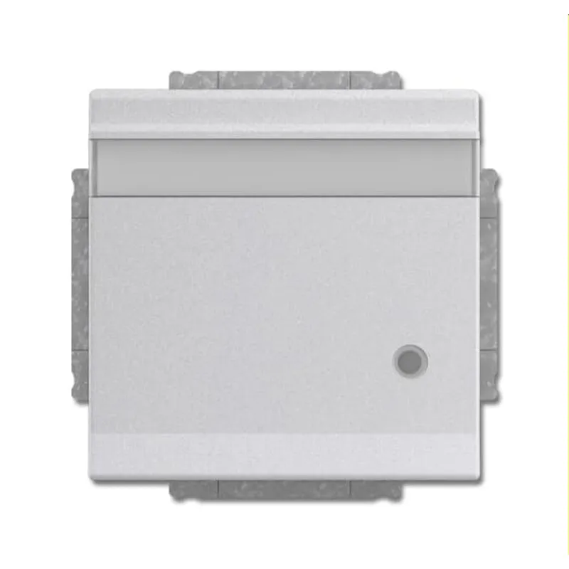 Busch-Jaeger Steckdoseneinsatz 20 EUKNBL-83 aluminiumsilber
