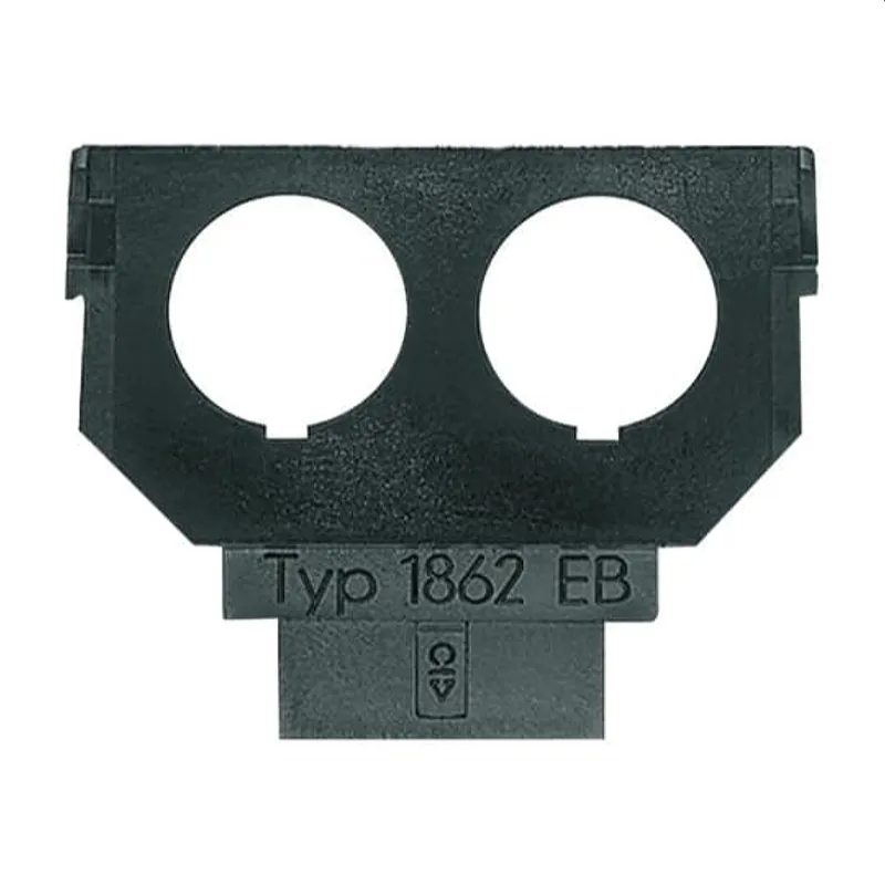 Busch-Jaeger Sockel 1862 EB 2xDioden-Einbaub.